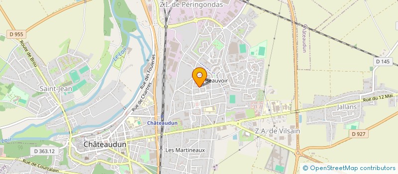 localisation de l'entreprise MONSIEUR FRANCOIS PERRIER à CHATEAUDUN