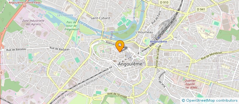 localisation de l'entreprise MONSIEUR FRANCOIS PERRIN à ANGOULEME