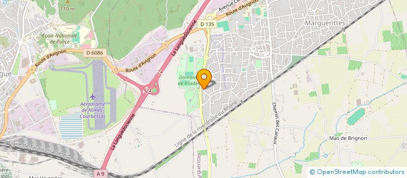 localisation de l'entreprise MONSIEUR FRANCOIS PERRIN  MARGUERITTES