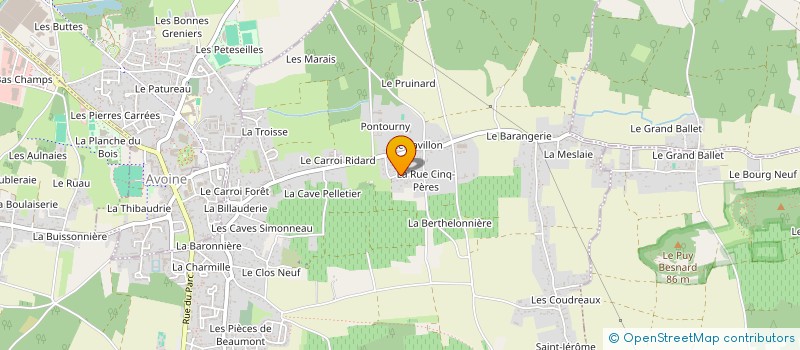 localisation de l'entreprise MONSIEUR FRANCOIS PERRIN à BEAUMONT-EN-VERON