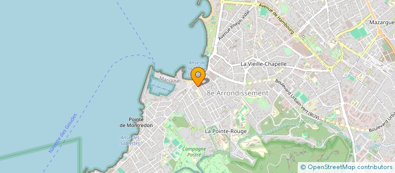 localisation de l'entreprise MONSIEUR FRANCOIS PERRINEL à MARSEILLE