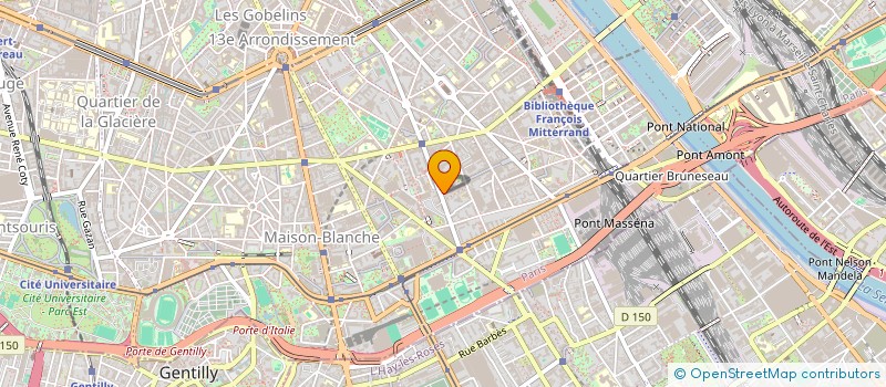 localisation de l'entreprise MONSIEUR FRANCOIS PERRODIN  PARIS