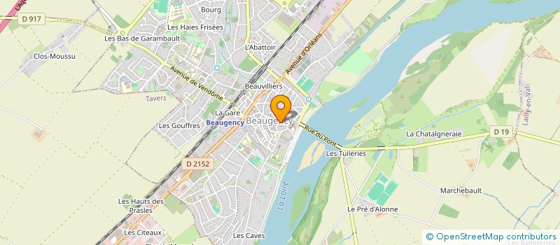 localisation de l'entreprise MONSIEUR FRANCOIS PERRONNET à BEAUGENCY
