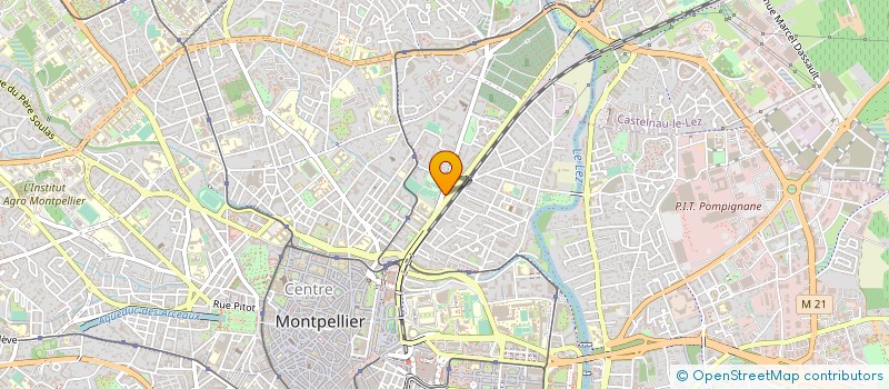 localisation de l'entreprise MONSIEUR FRANCOIS PETER à MONTPELLIER