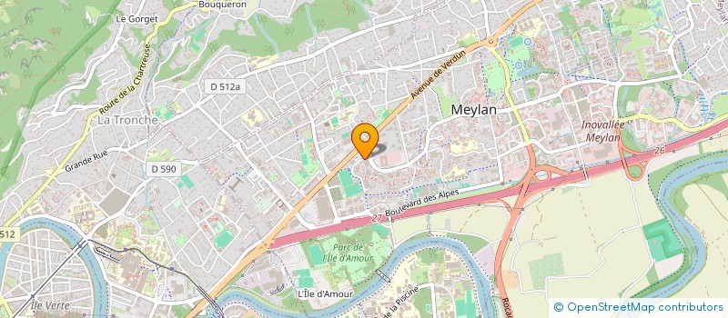 localisation de l'entreprise MONSIEUR FRANCOIS PETIT à MEYLAN