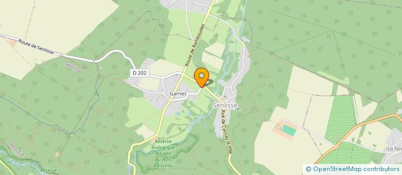 localisation de l'entreprise MONSIEUR FRANCOIS PETIT  SENLISSE