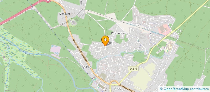 localisation de l'entreprise MONSIEUR FRANCOIS PETIT  MIOS