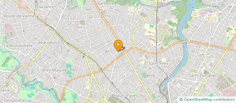 localisation de l'entreprise MONSIEUR FRANCOIS PETITE à NANTES