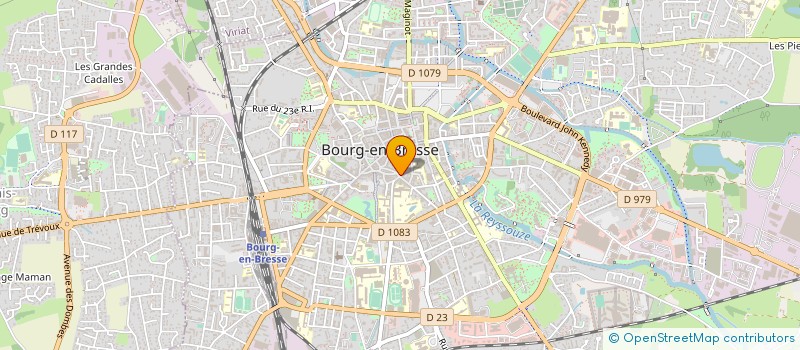 localisation de l'entreprise MONSIEUR FRANCOIS PETITJEAN à BOURG-EN-BRESSE