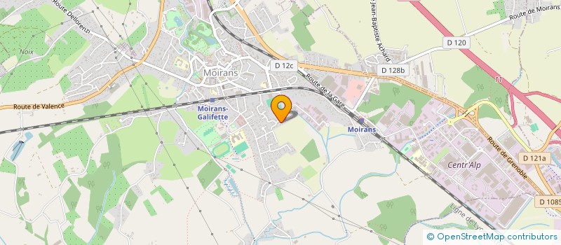 localisation de l'entreprise MONSIEUR FRANCOIS PETITJEAN à MOIRANS