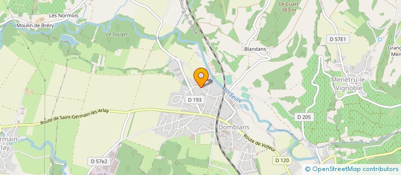 localisation de l'entreprise MONSIEUR FRANCOIS PETRACCO  DOMBLANS