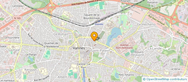 localisation de l'entreprise MONSIEUR FRANCOIS PETTON à VANNES