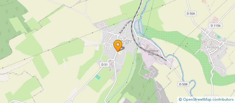 localisation de l'entreprise MONSIEUR FRANCOIS PEULTIER  XEUILLEY