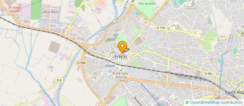 localisation de l'entreprise MONSIEUR FRANCOIS PEYROCQ à FREJUS