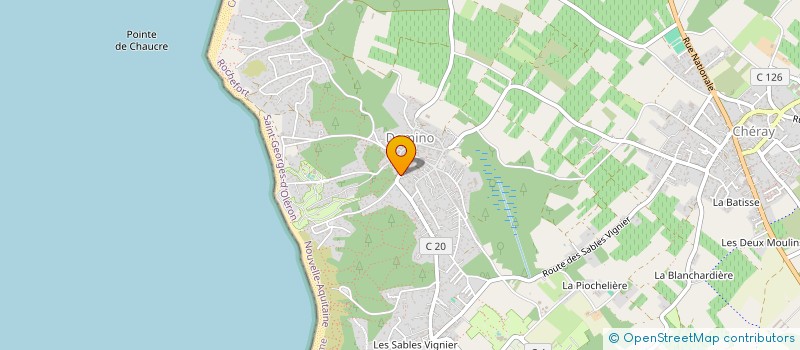 localisation de l'entreprise MONSIEUR FRANCOIS PEYROUX à SAINT-GEORGES-D'OLERON