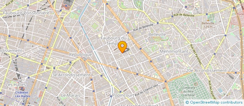 localisation de l'entreprise MONSIEUR FRANCOIS PEYRUCQ  PARIS