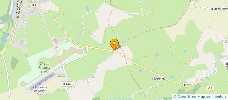 localisation de l'entreprise MONSIEUR FRANCOIS PHELOUZAT  NEURE