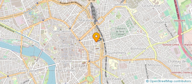 localisation de l'entreprise MONSIEUR FRANCOIS PHILIBERT à TOULOUSE