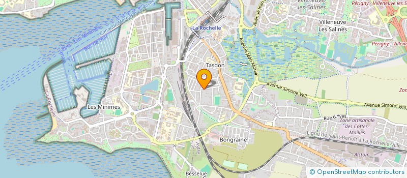 localisation de l'entreprise MONSIEUR FRANCOIS PHILIPOT  LA ROCHELLE