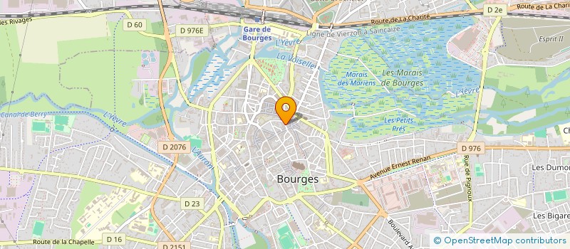 localisation de l'entreprise MONSIEUR FRANCOIS-PHILIPPE GUICHARD  BOURGES