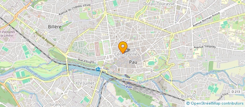 localisation de l'entreprise MONSIEUR FRANCOIS PIAULT à PAU