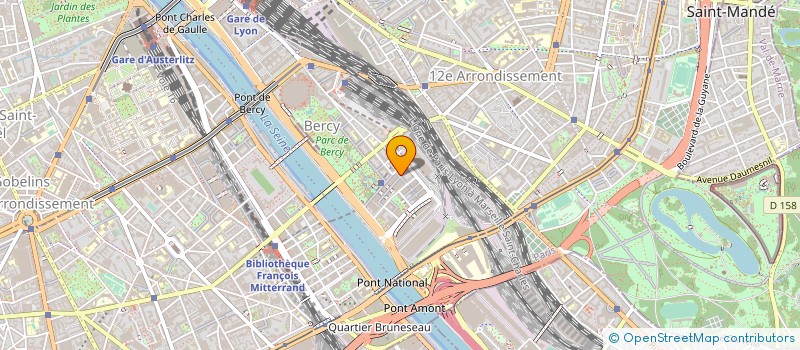 localisation de l'entreprise MONSIEUR FRANCOIS PIAZZONI  PARIS