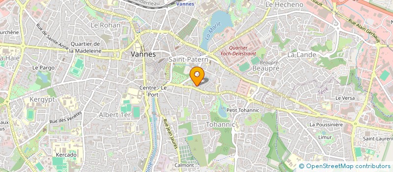 localisation de l'entreprise MONSIEUR FRANCOIS PICHARD à VANNES