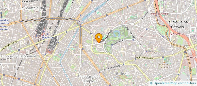 localisation de l'entreprise MONSIEUR FRANCOIS PICHEREAU  PARIS