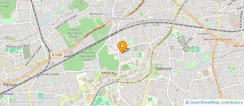 localisation de l'entreprise MONSIEUR FRANCOIS PICHET à TALENCE