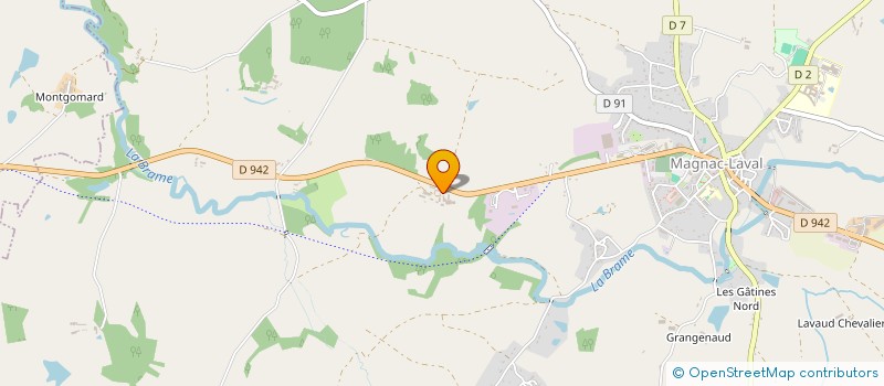 localisation de l'entreprise MONSIEUR FRANCOIS PICHON DE VENDEUIL  MAGNAC-LAVAL