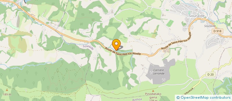 localisation de l'entreprise MONSIEUR FRANCOIS-PIERRE PEZANBURU à ESPELETTE