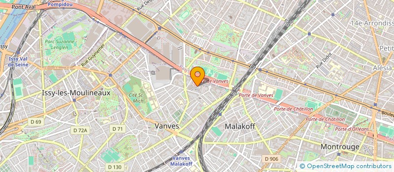 localisation de l'entreprise MONSIEUR FRANCOIS PIERSON à VANVES