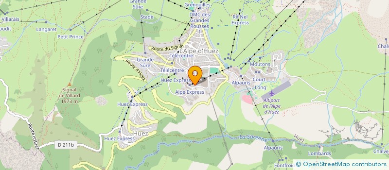 localisation de l'entreprise MONSIEUR FRANCOIS PIFFAUT  HUEZ