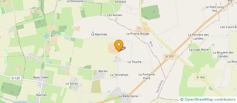 localisation de l'entreprise MONSIEUR FRANCOIS PILARD à SAULNIERES