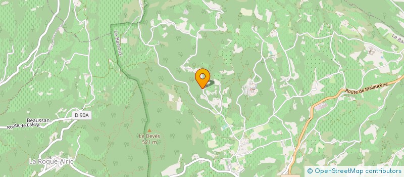 localisation de l'entreprise MONSIEUR FRANCOIS PILLET  LE BARROUX