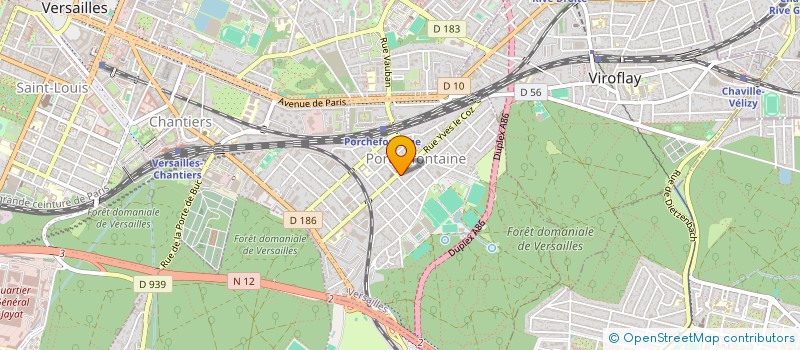 localisation de l'entreprise MONSIEUR FRANCOIS PILLOT à VERSAILLES