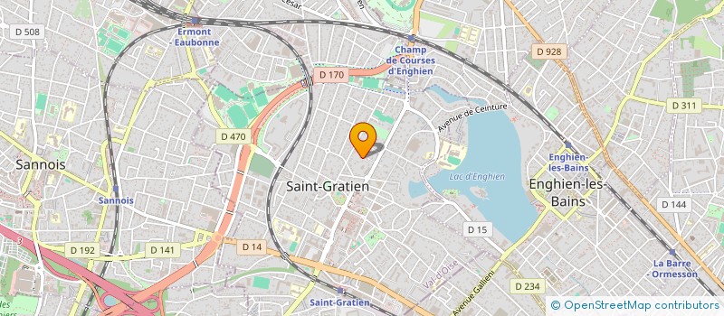 localisation de l'entreprise MONSIEUR FRANCOIS PILLOT  SAINT-GRATIEN