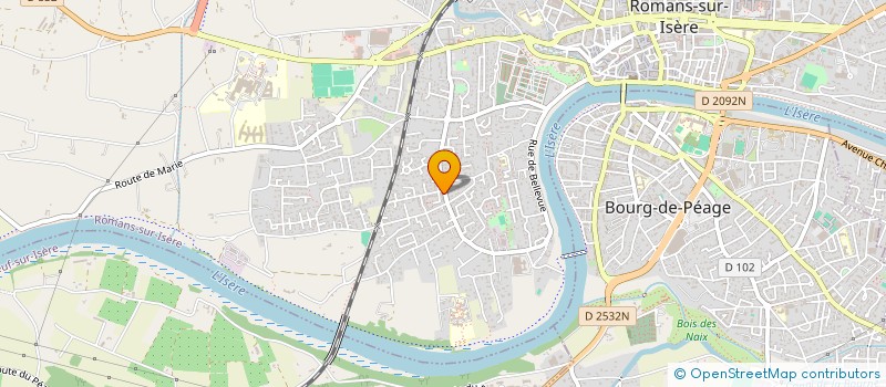 localisation de l'entreprise MONSIEUR FRANCOIS PINCHON  ROMANS-SUR-ISERE