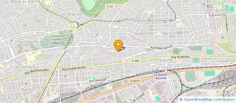 localisation de l'entreprise MONSIEUR FRANCOIS PINCHON à LE HAVRE