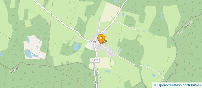 localisation de l'entreprise MONSIEUR FRANCOIS PINTO  ORCAY