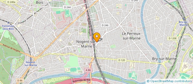 localisation de l'entreprise MONSIEUR FRANCOIS PIQUION  LE PERREUX-SUR-MARNE