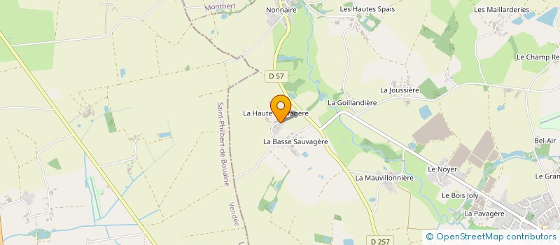 localisation de l'entreprise MONSIEUR FRANCOIS PIVETEAU  LA PLANCHE