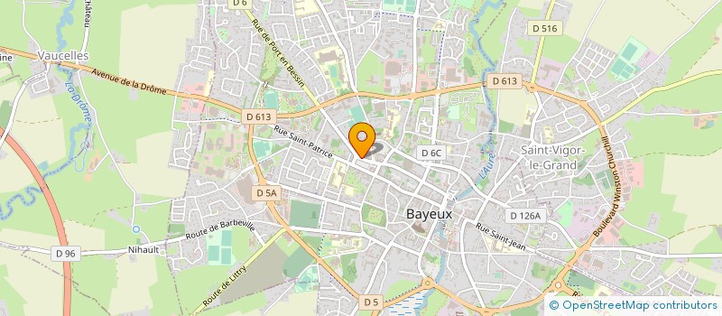 localisation de l'entreprise MONSIEUR FRANCOIS PLAGES  BAYEUX