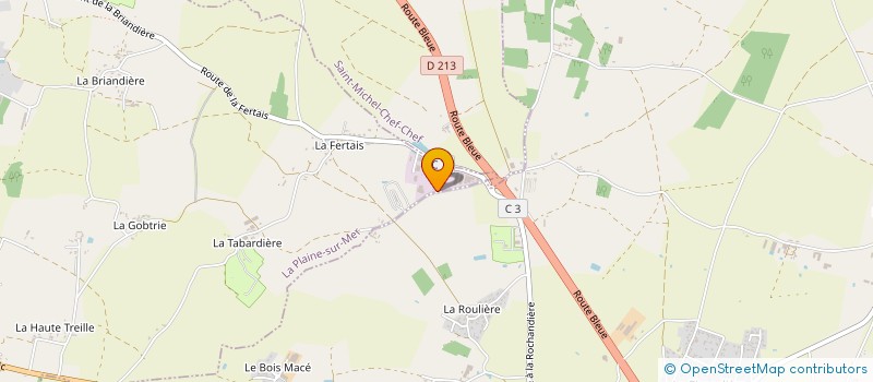 localisation de l'entreprise MONSIEUR FRANCOIS PLANTIVE  LA PLAINE-SUR-MER