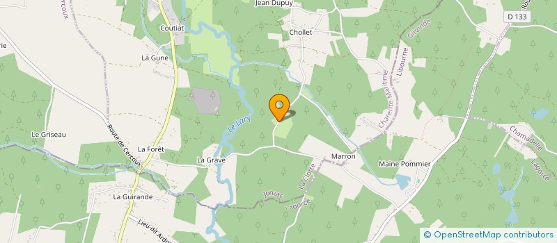 localisation de l'entreprise MONSIEUR FRANCOIS PLAZE  LA CLOTTE