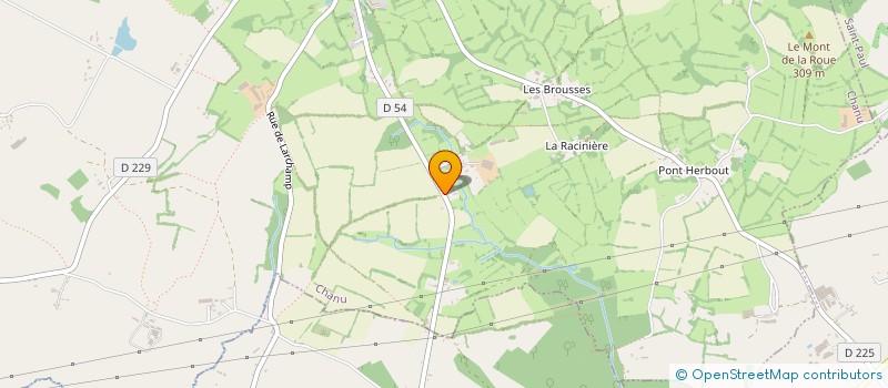 localisation de l'entreprise MONSIEUR FRANCOIS PLESSIS à CHANU
