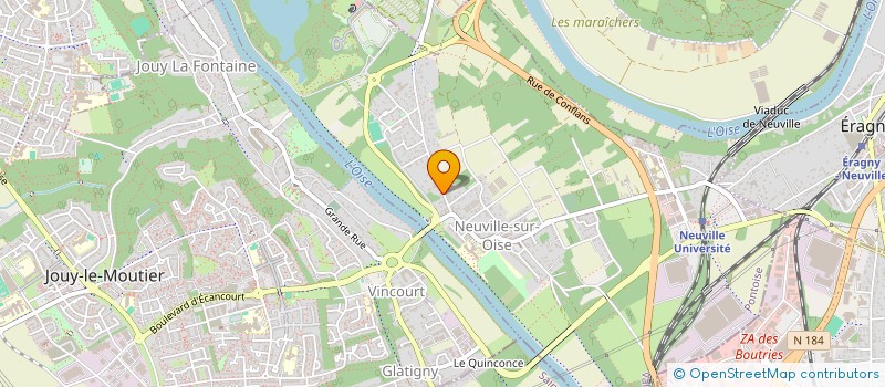 localisation de l'entreprise MONSIEUR FRANCOIS PLISSON à NEUVILLE-SUR-OISE
