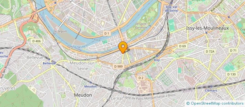 localisation de l'entreprise MONSIEUR FRANCOIS POCHON à ISSY-LES-MOULINEAUX