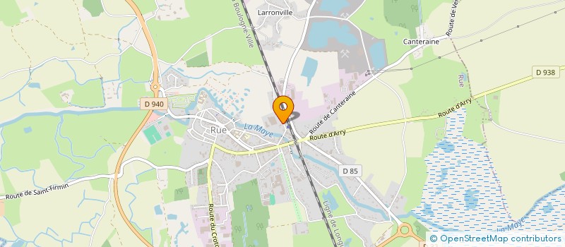 localisation de l'entreprise MONSIEUR FRANCOIS PODVIN  RUE