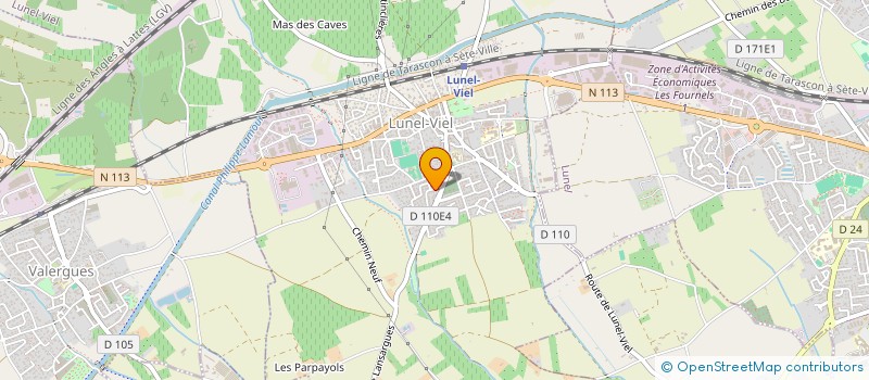localisation de l'entreprise MONSIEUR FRANCOIS POISSON à LUNEL-VIEL